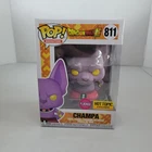 Funko Pop Animation Dragon Ball Super Champa 811 Flocked Hot Topic Exclusive Z