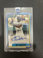 Bo Jackson Chrome 2025 Silver /50 Auto