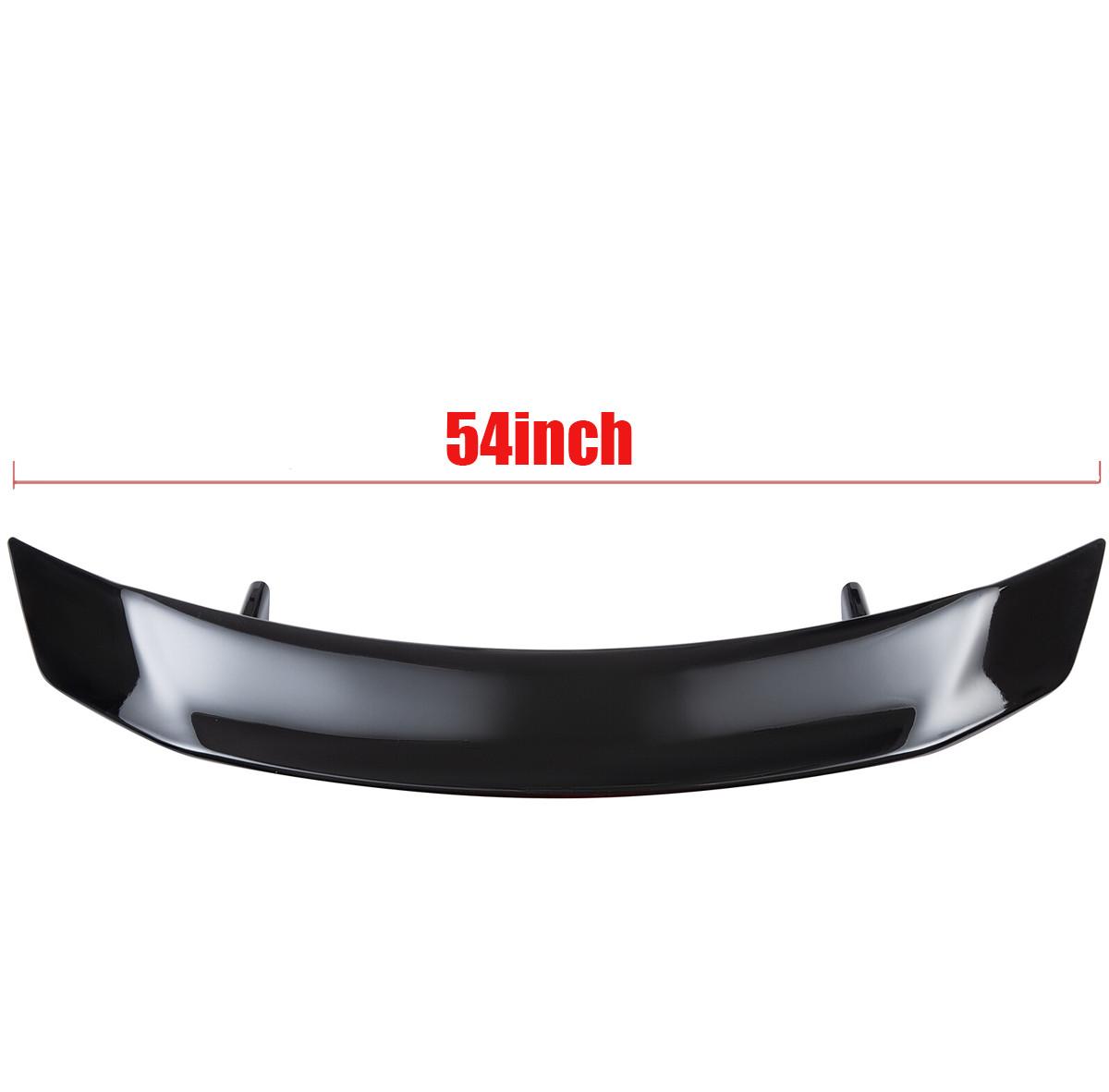 Gloss Black Style 54" Car Rear Trunk Spoiler Lip Wing Racing For Audi R8 2008-23