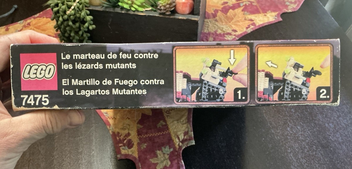 LEGO Dino Attack: Fire Hammer Vs. Mutant Lizards (7475) for sale