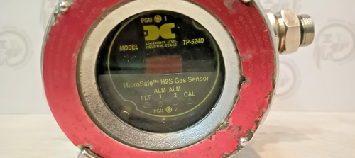Sensore gas Detcon TP-524D H2S | 0-100 ppm | testato | SS CASE | SPEDIZIONE DI RICAMBIO - Foto 2 di 16