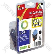 Inkrite NG Ink Cartridges (HP 20) for HP Deskjet 610 630 640 648 656 Fax 1010 -