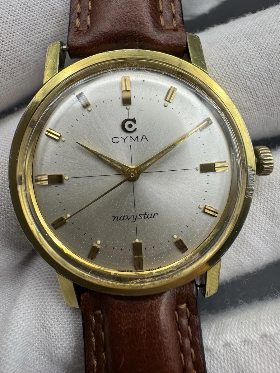 Cyma Men's Mechanical Hand-Winding Wristwatches for sale | eBay