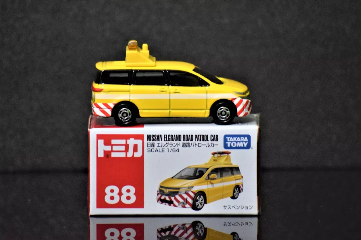 Tomica No 88 Nissan Elgrand Road Patrol Car Diecast Model Car