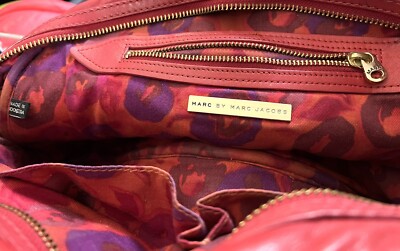 DAISY QUILTED MARC BY MARC JACOBS SATCHEL TOTE BAG RED  display picture 2