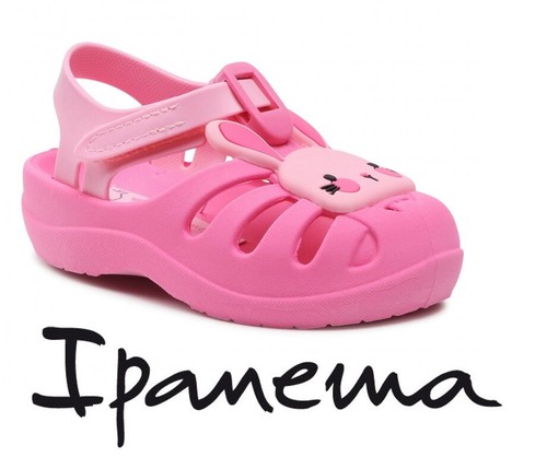 Sandali Ipanema bambina chiusi in gomma con cinturino a strappo da mare  spiaggia | eBay