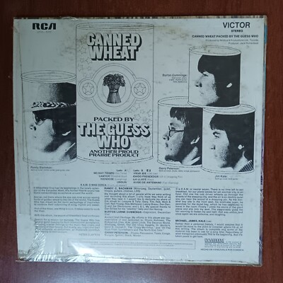 The Guess Who ‎– Canned Wheat [1969] Vinyl LP Psychedelic Rock RCA