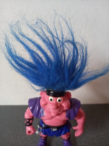 VINTAGE FIGURINE TROLL WARRIORS TYCO 1992 Hauteur 18 Cm - Imagen 3 de 10