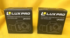 LUX PRO LP345V2 Multi-Color LED Headlamp 303 Lumens Waterproof (Lot Of 2)