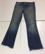 7 for All Mankind Women's Size 30  A Pocket" Denim Blue Jeans