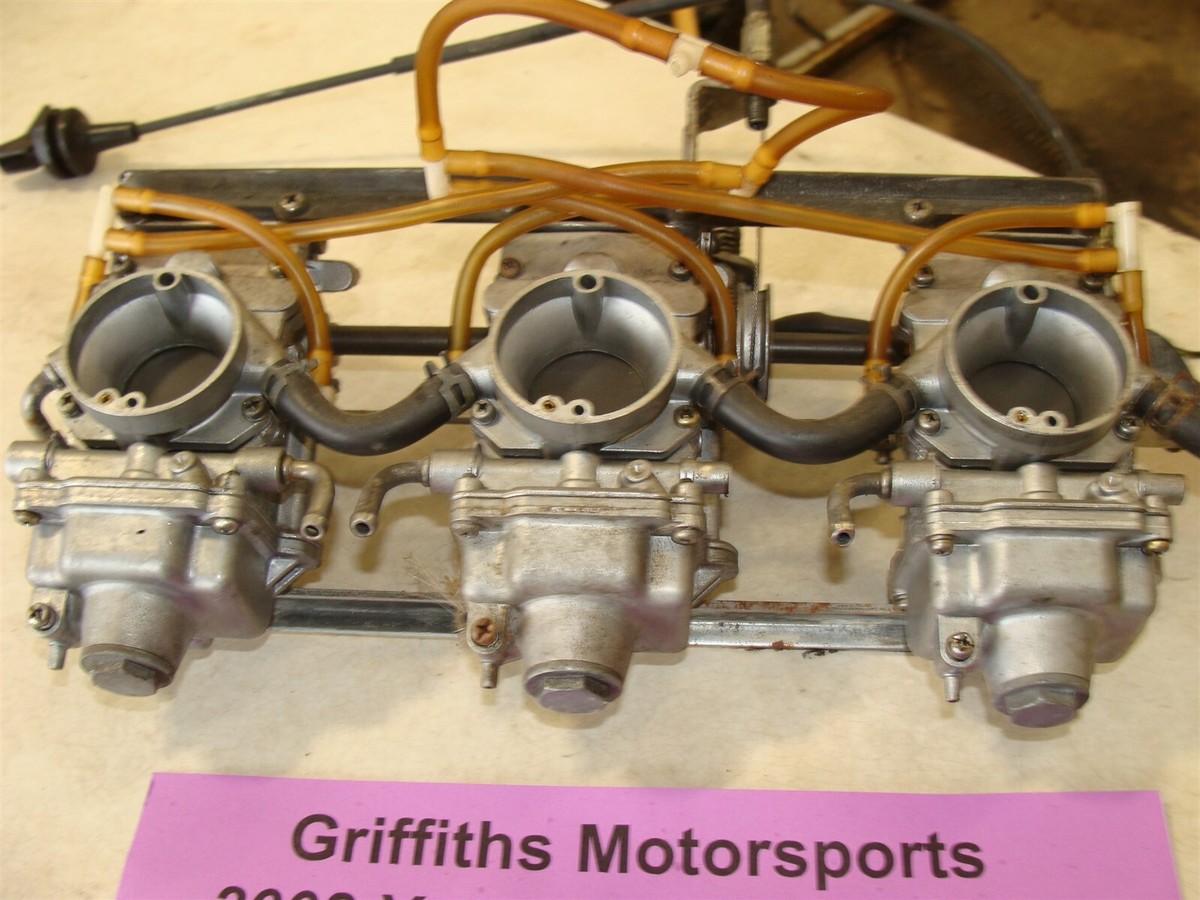 2002 YAMAHA 700 triple SXViper SX viper SXV MIKUNI carbs 2002 YAMAHA 700 triple SXViper SX viper SXV MIKUNI carbs