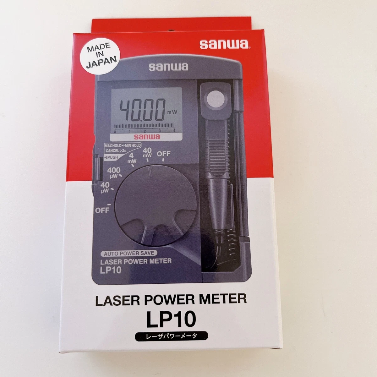 Sanwa Laser Power Meter LP10 40mW Wide Optical Power Measurement Range  Japan eBay