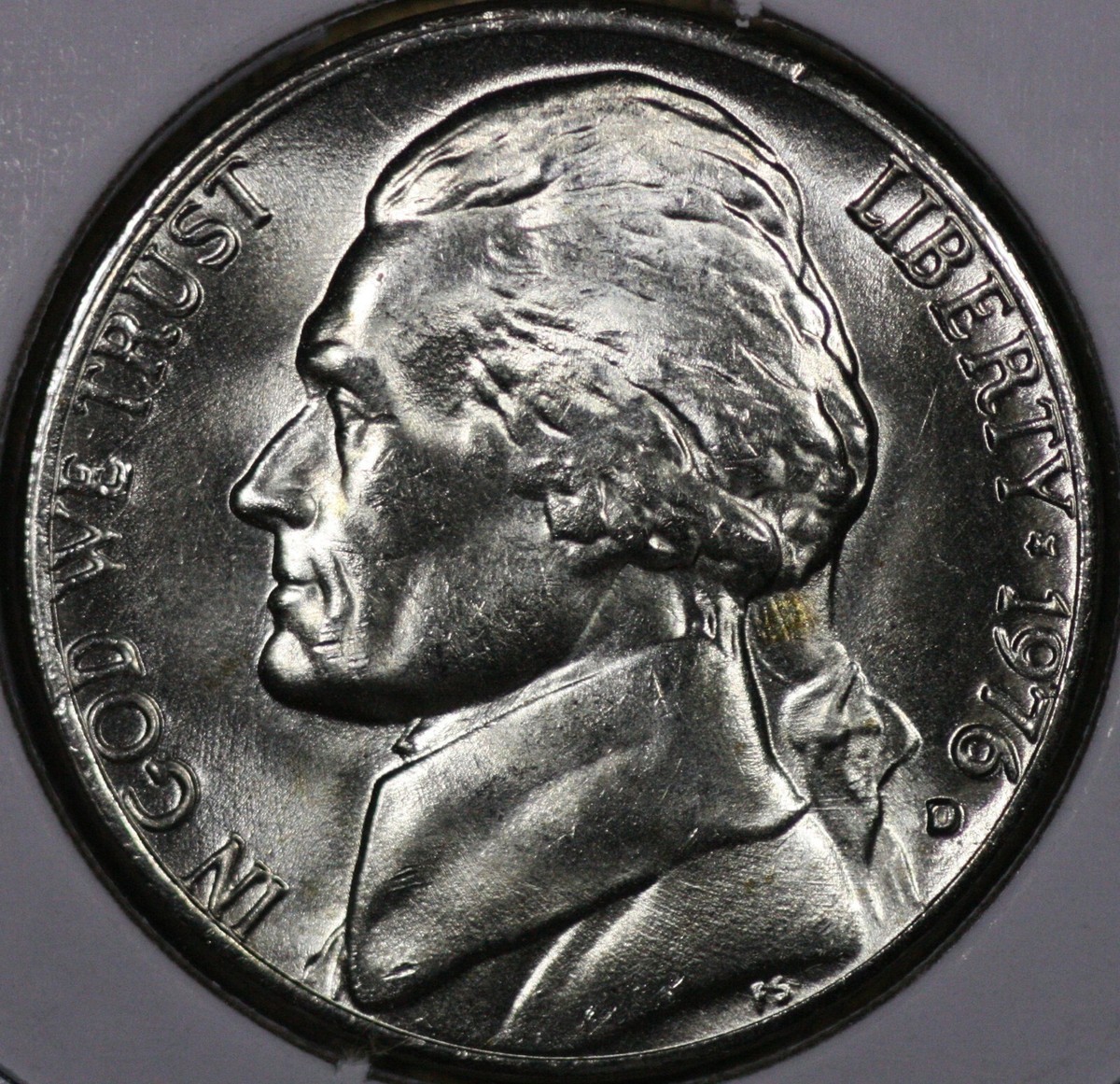 銀ビン 1976 D Jefferson Nickel Choice BU! | eBay