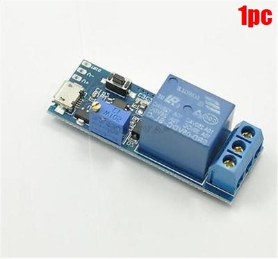 Trigger Delay Switch 5V -30V Micro Usb Power Delay Relay Timer Control Module pf