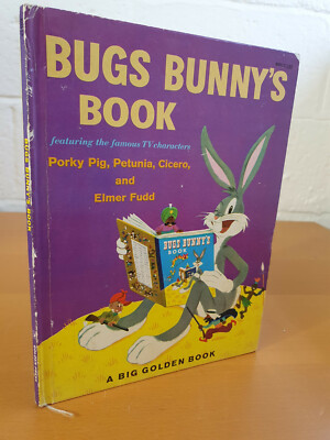 BUGS BUNNY'S BOOK - A Big Golden Book - w