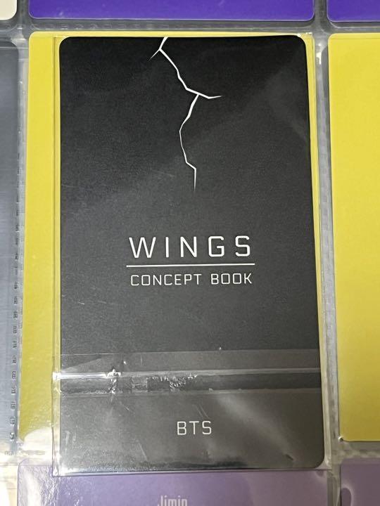 BTS Taehyung Concept Book Wings Limited Official Lenticular BTS Taehyung Concept Book Wings Limited Official Lenticular