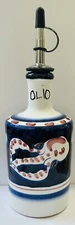 Vietri Pottery-Campagna Oil Dispenser Made/Painted by hand-Italy