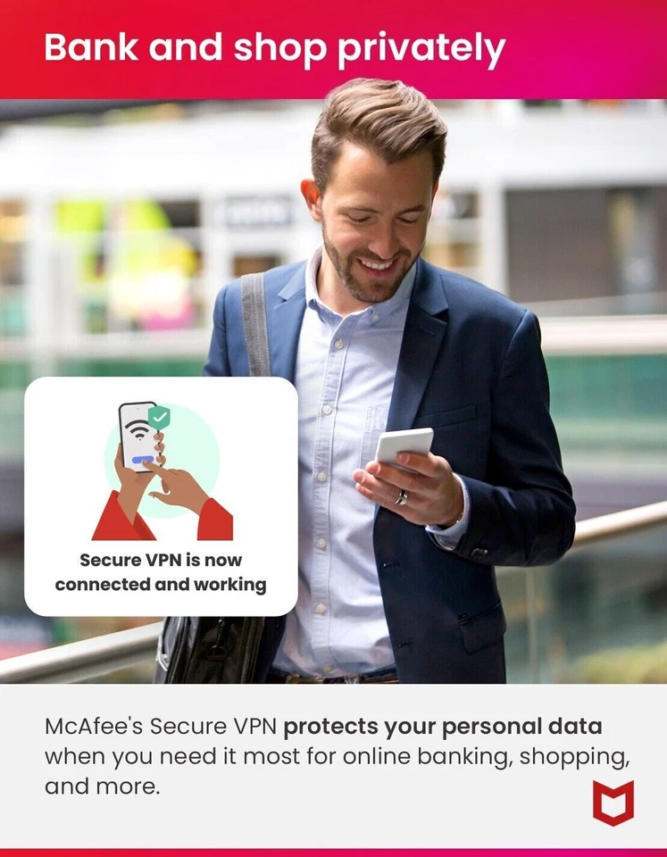 McAfee Internet Security 2025 1, 3, 10 Device 1 or 2 Year Antivirus Auto Renewal - Image 4 of 4