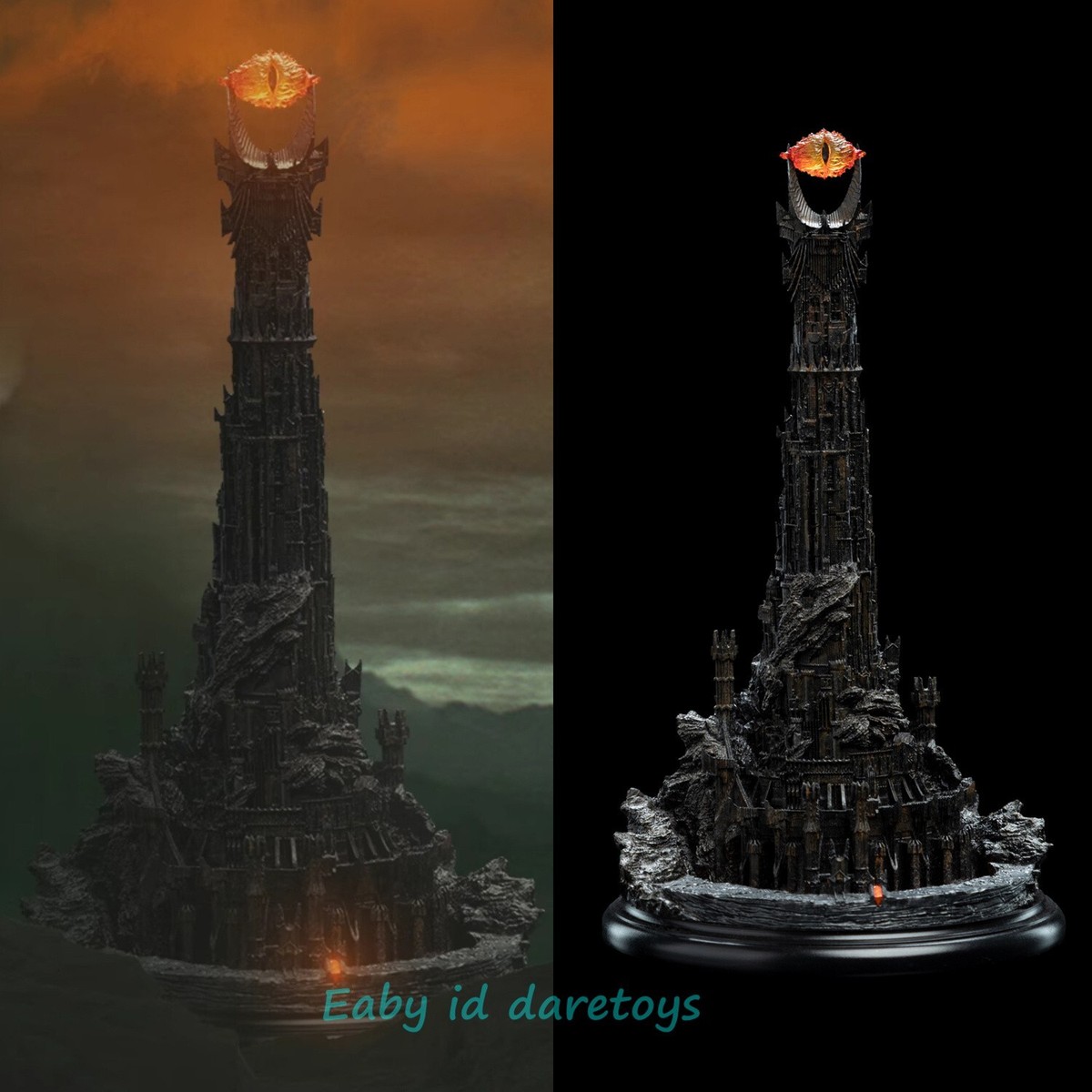 Weta The Lord of the Rings Barad-dur Dark Tower Eye of Sauron