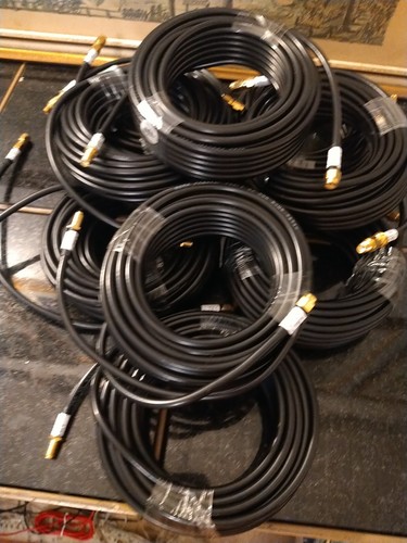 9 Premium LTE Coaxial Antenna Cable 33ft Female/Male RG58 Taoglas Pantheon - Picture 2 of 9