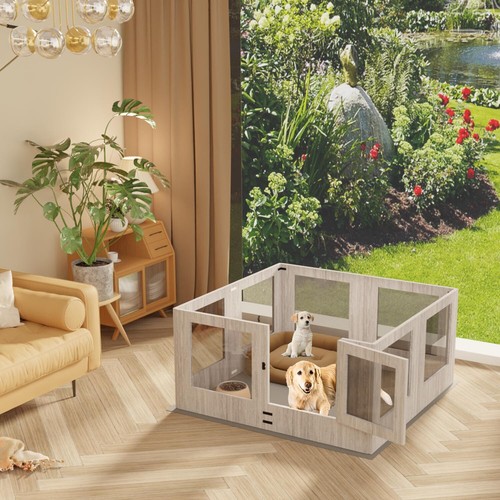 Heavy Duty Whelping Box for Large Breed Dogs Puppy Playpen Waterproof Rustproof - Picture 12 of 42