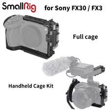 SmallRig FX3 Cage Kit with NATO Rail Support XLR Top Handle for Sony FX30 / FX3