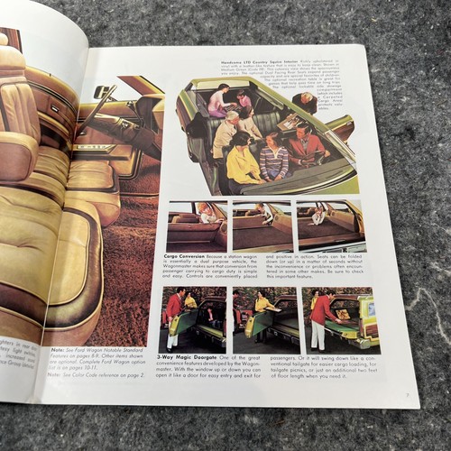 1974 Ford Station Wagon Yearbook Brochure Original 74 - Picture 8 of 22