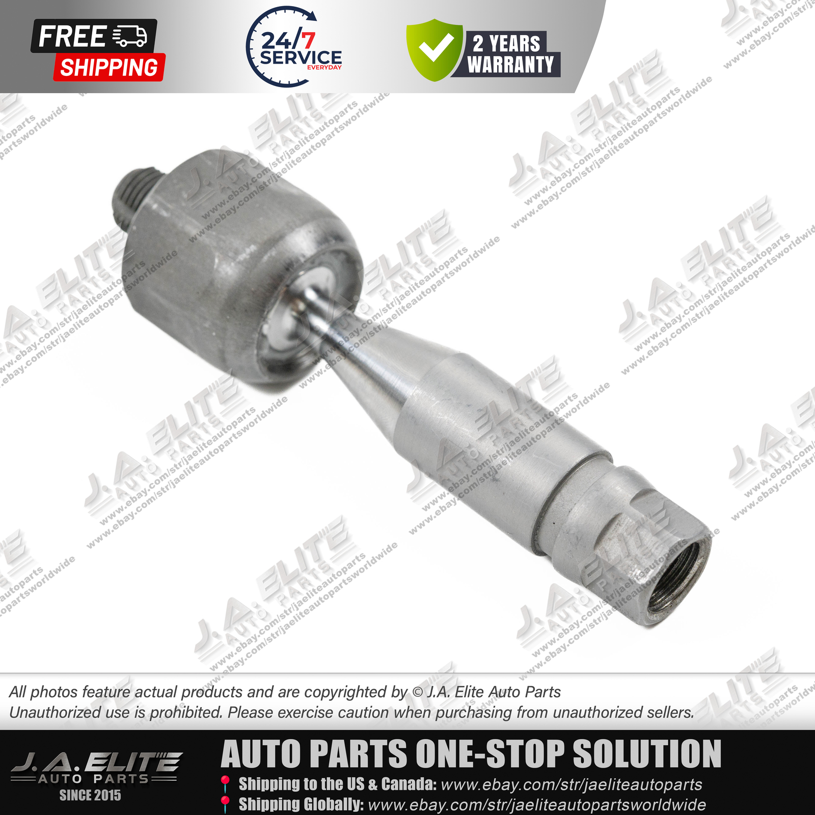 4pcs Front Inner & Outer Tie Rod Ends for Bentley Continental Flying Spur