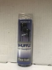 Magnavox Shuffle Fit in Ear Headphones Clear Bass 8-LP-6 