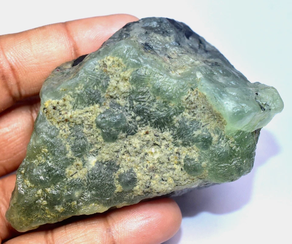 100% Natural Huge Prehnite 993.75 CT Untreated Facet Specimen Rough Africa - Image 3 of 4