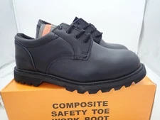 National Safety Composite Toe Work Shoe sizes 7.5, 8.5, 9, 9.5, 10, 10.5, & 11.5