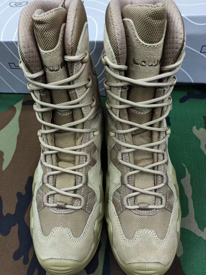 Waterproof Hiking Ultra-light Combat High Hiking Shoes Breathable Desert Boots - Image 2 of 4