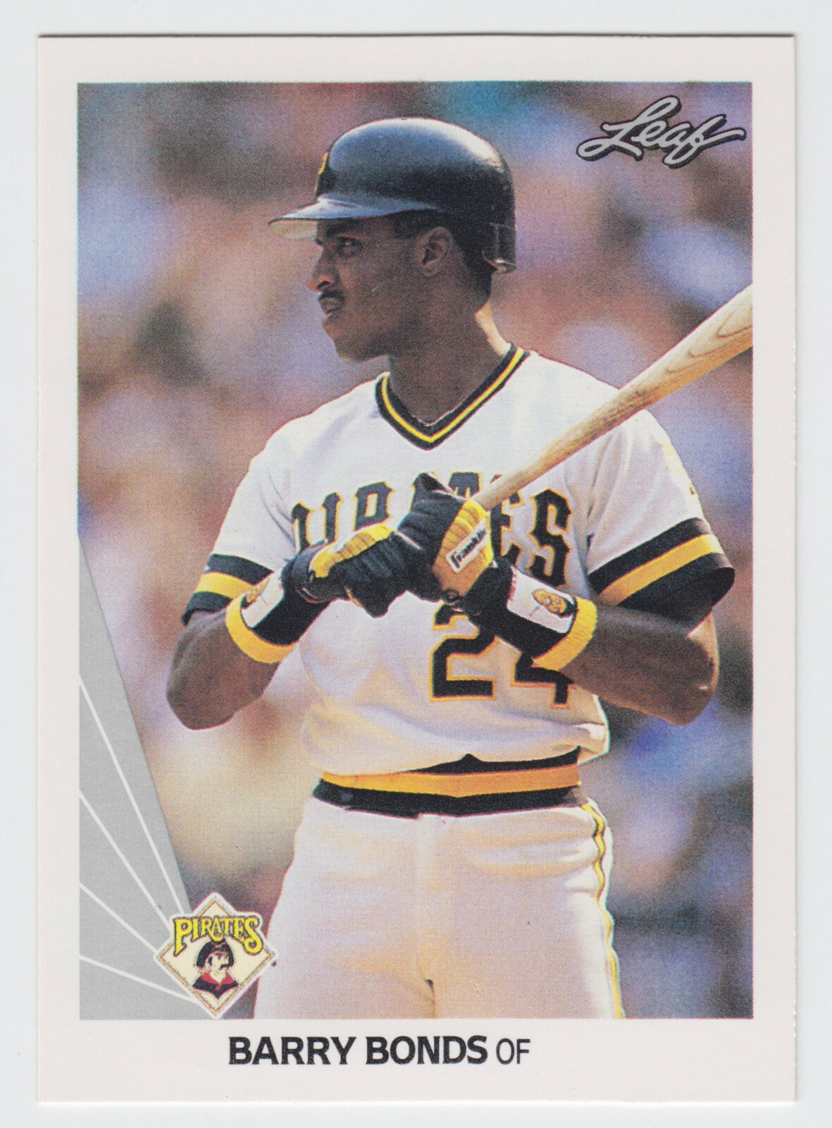 Barry Bonds #91 Baseball Cards 1990 Leaf trading card — raw and PSA graded price guide