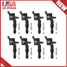 8Pack Ignition Coils and Spark Plugs For Ford F150 TRITON 5.4L 2004-2010 DG511