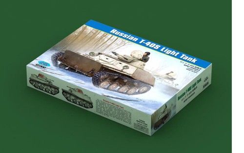 Hobby Boss 83826 1/35 scale Russian T-40S Light Tank model 2019 NEW - Picture 2 of 2