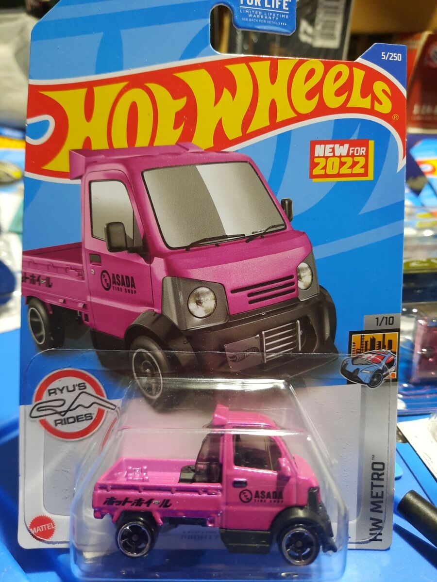 Caminhão Hot Wheels Might K Hcw70 Rosa P - R$ 22,89