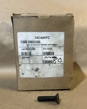 M10-1.5 x 40 Flat Socket Cap Screw Lot of 80