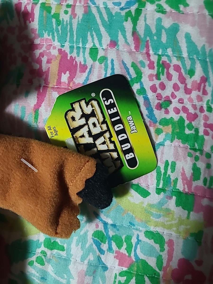 レア！StarWars JAWA ビッグぬいぐるみ（トミー版） Vintage 1997 Star Wars Buddies 8in Jawa Hasbro Kenner Beanie