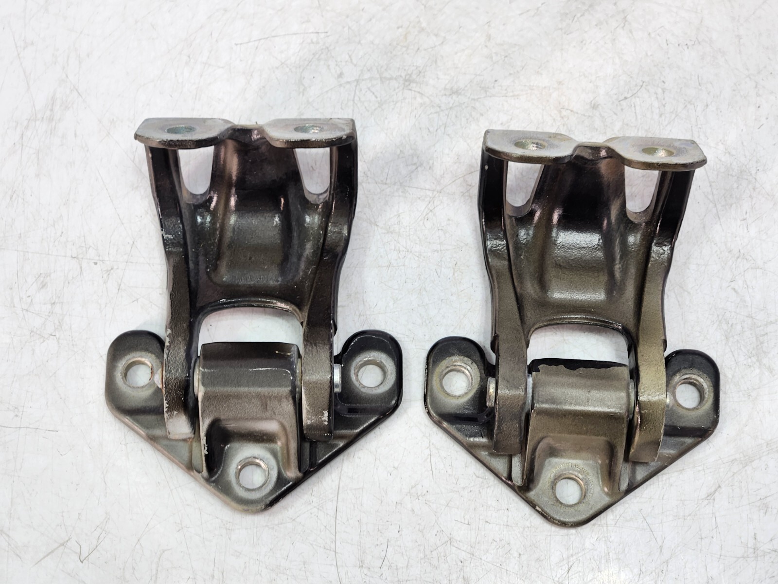 ✅ 11-16 OEM Ferrari FF Front Right Passenger Door Hinge Upper Lower Black SET