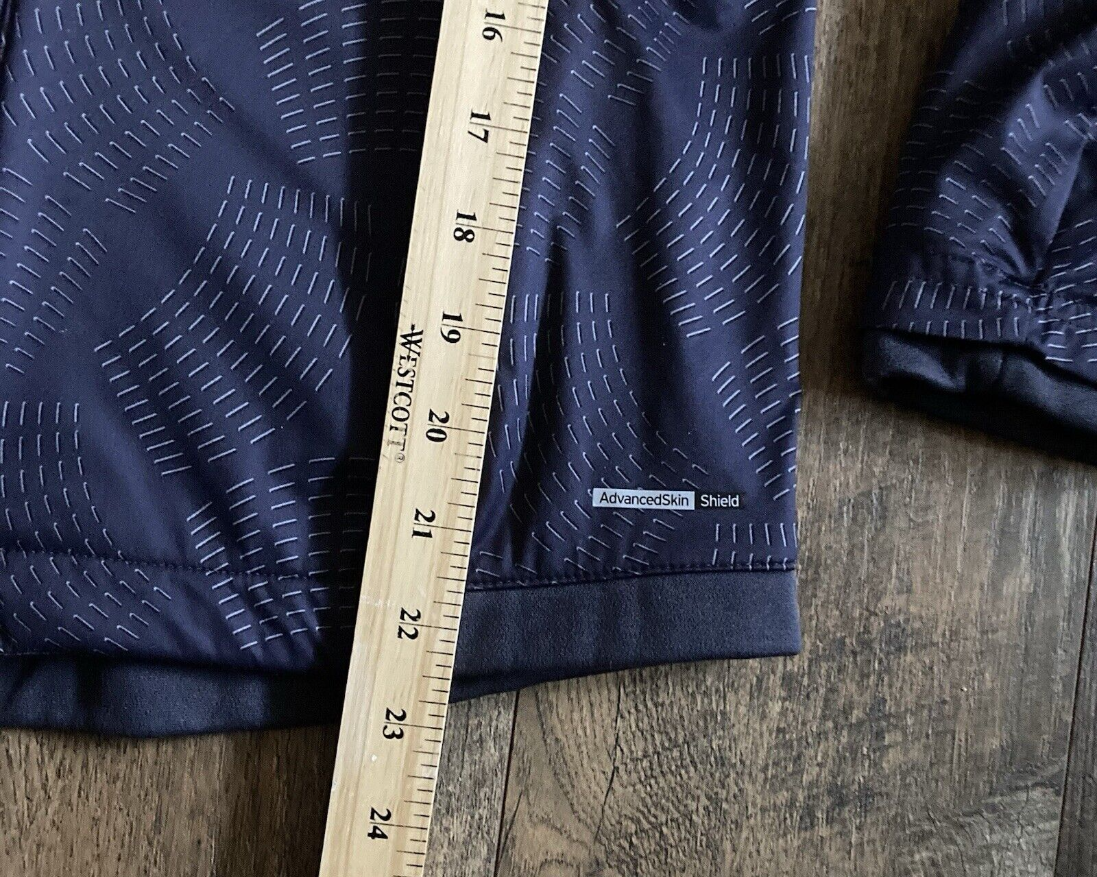 Giacca da corsa Salomon donna taglia S viola scuro stampa vento agile calda full zip