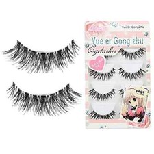 New 5 Pair Thick Crisscross Long False Eyelashes Fake Eye Lashes Black