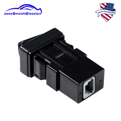AUX Port Auxiliary Stereo Jack Adapter For Toyota 86190-53010 86190-06010 - Picture 5 of 6
