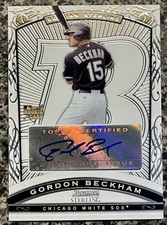 Gordon Beckham - 2009 Bowman Sterling #BS-GB - Autograph RC - White Sox