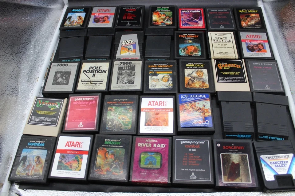 Atari 2600 Games Lot - Pick & Choose! Tested & Working Buy 3 get 1 Free #A to M - Image 2 of 4