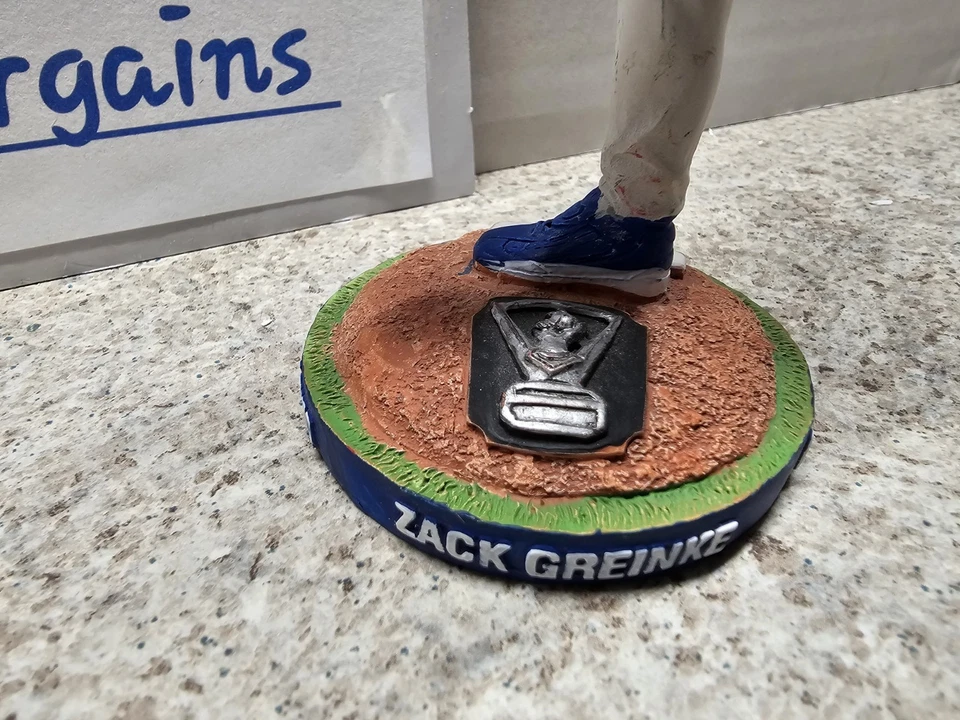 Zack Greinke Kansas City Royals MLB 2010 SGA Bobblehead CY READ - Image 3 of 4