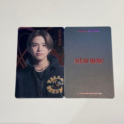 Treasure Kpop Card Asahi New Wave Korea Limited 14+ Soft Mascot Version Limited
