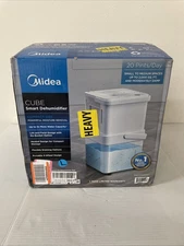 Midea MAD20S1QWT Cube 20 Pints Smart WiFi Dehumidifier