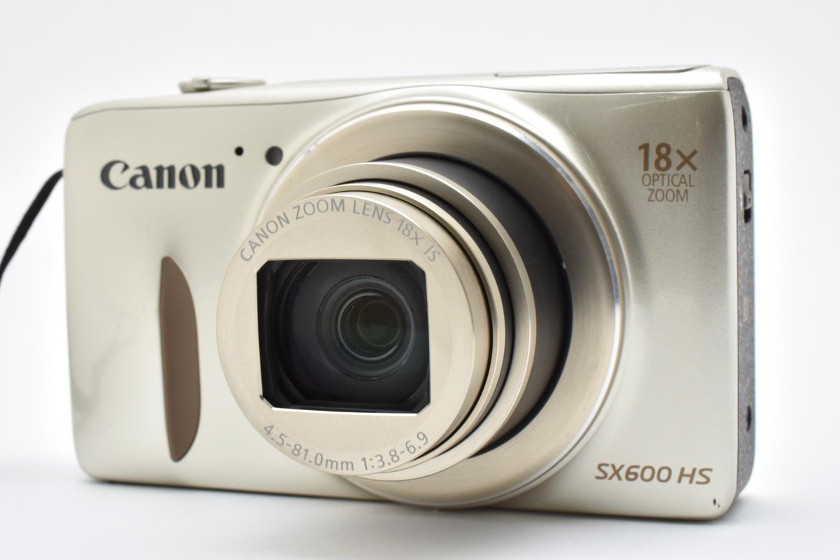 Canon PowerShot SX600 HS 16.0MP Digital Camera - Black for sale