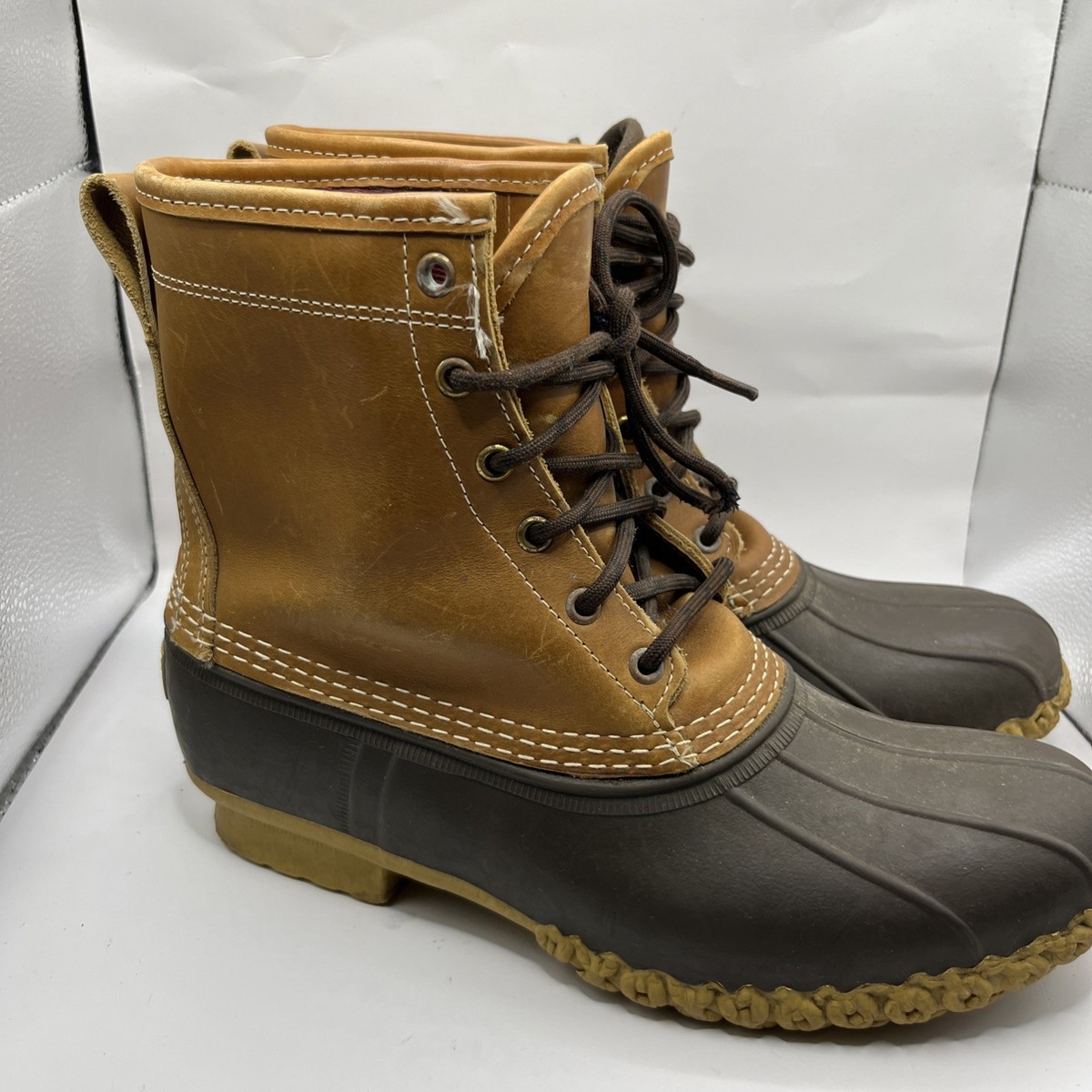 Vintage L.L.Bean Duck Boots Gore-Tex Thinsulate USA Mens 8  display picture 1