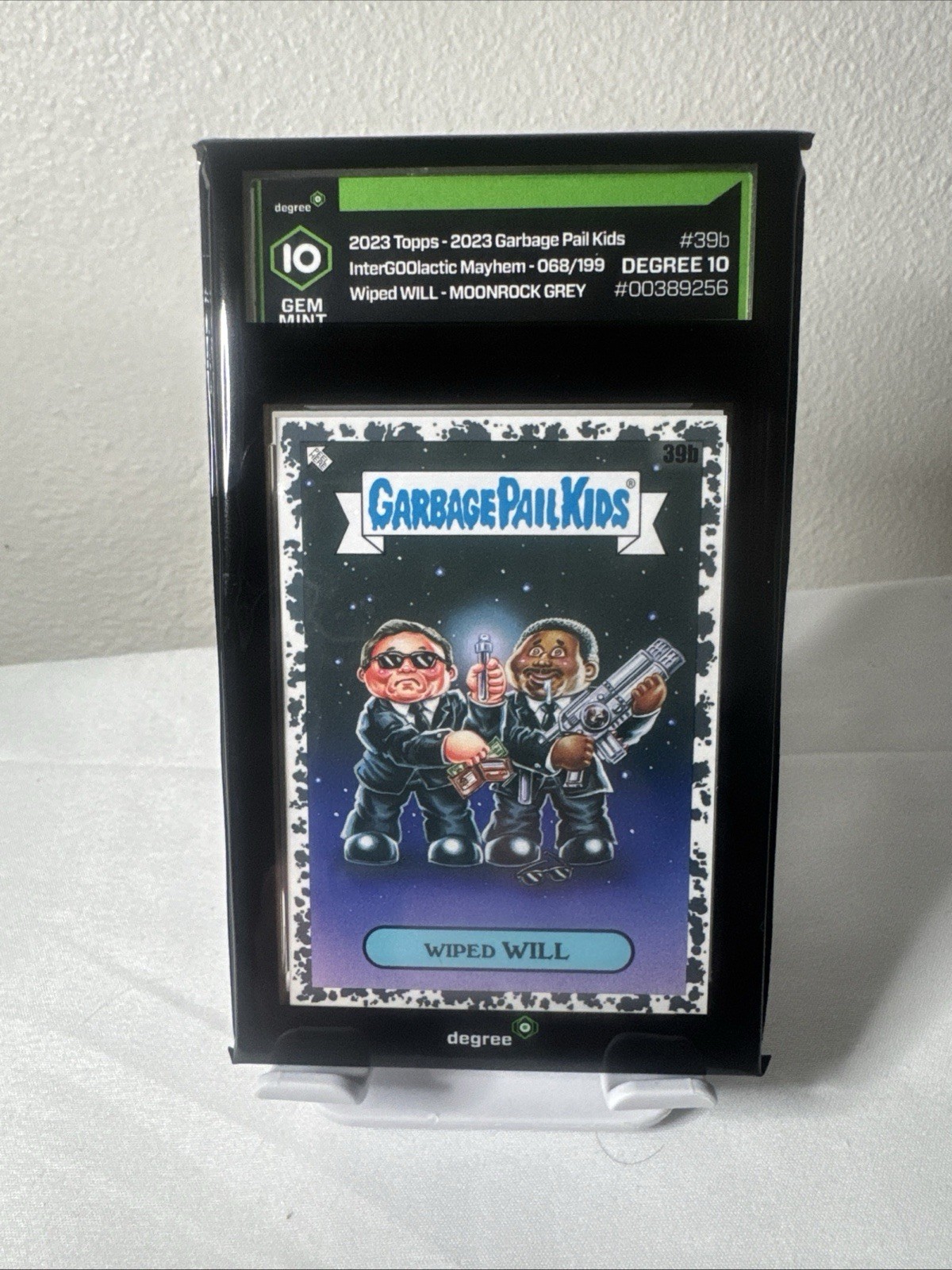 2023 Topps Garbage Pail Kids InterGoolactic Mayhem Grey #39b Wiped Will front
